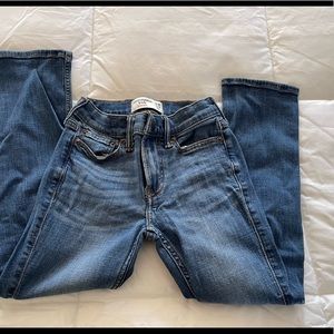 Abercrombie kids size 7/8 straight jeans